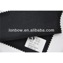 Wholesale Wool Viscose Blended Black Fabric For Coats